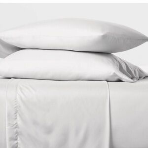 Full Size Sheet Set Grey and White Stripe Room Essentials